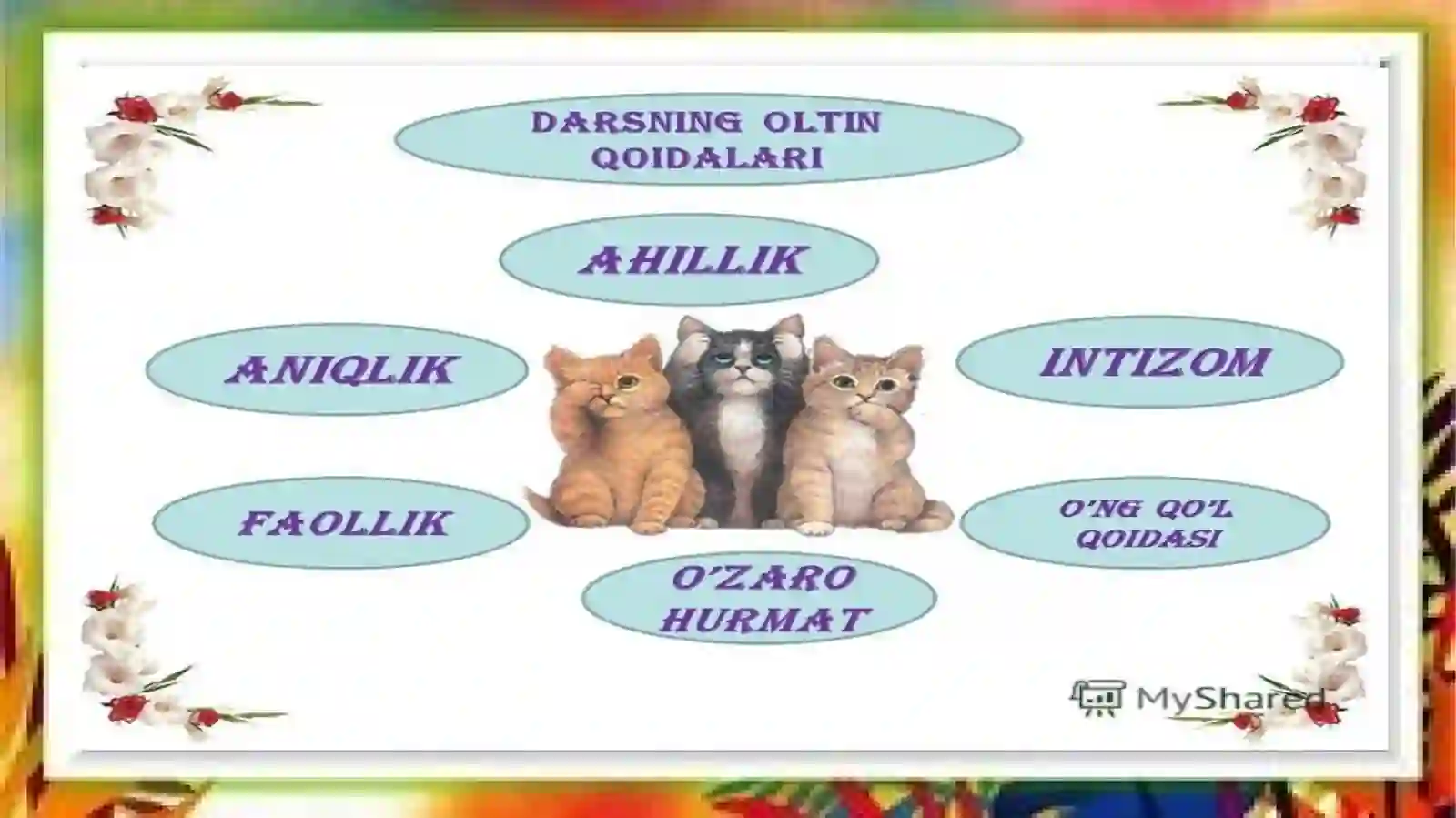 Unli tovushlar va harflar 3