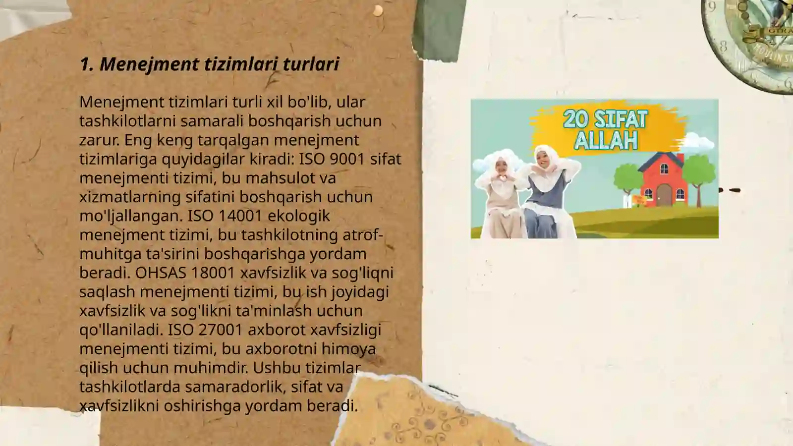 Sifat menejmenti tizimlarini baholash 3