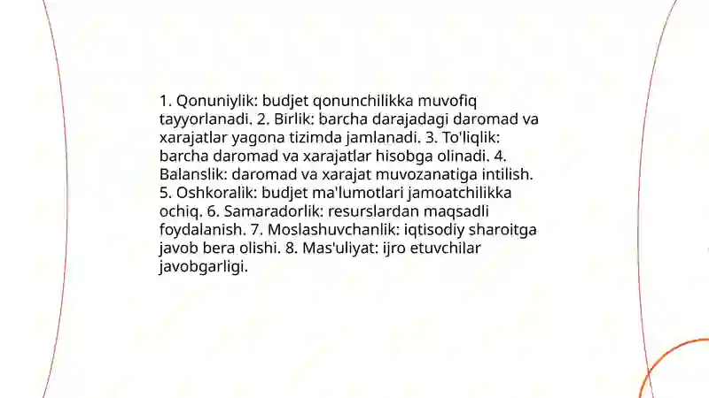 Budjet menejementi 3