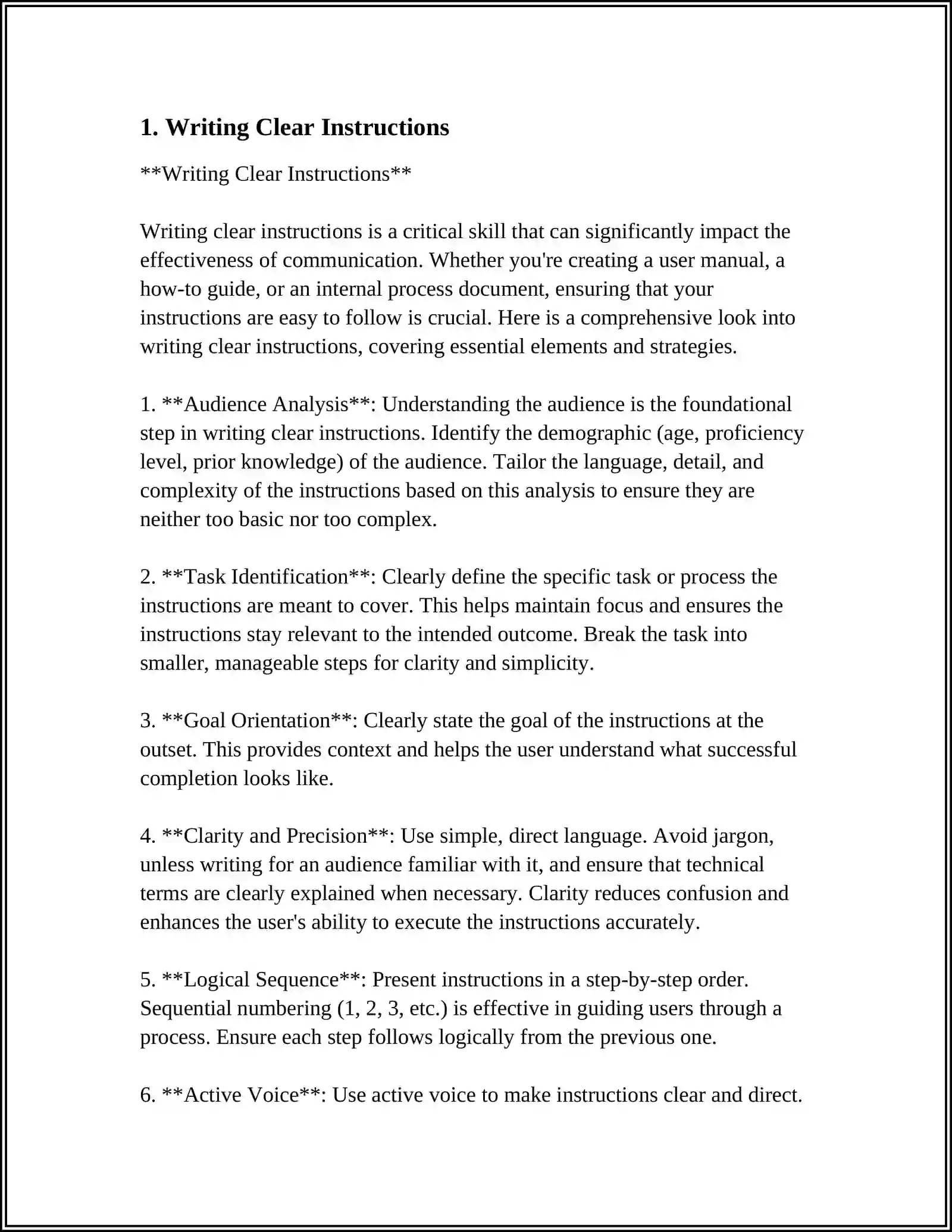 INSTRUCTIONS AND PROCEDURES 3