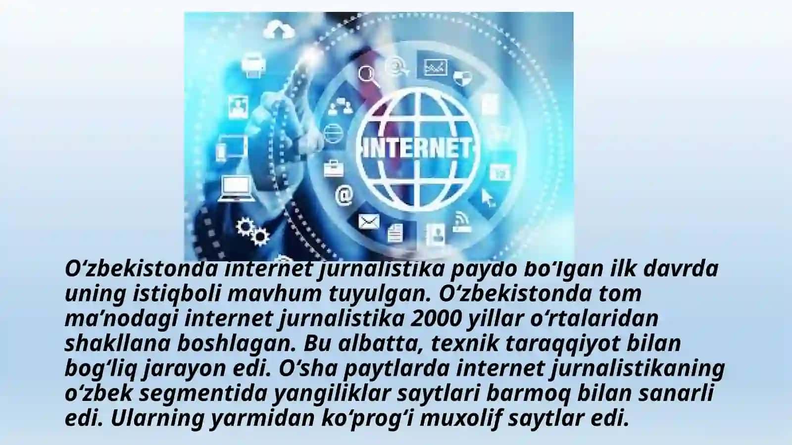 ON-LINE JURNALISTIKASI-YANGI TANDENSIYALAR 3