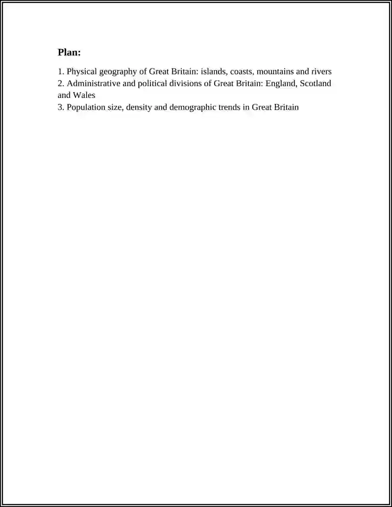 Physical Geography of Great Britain 3