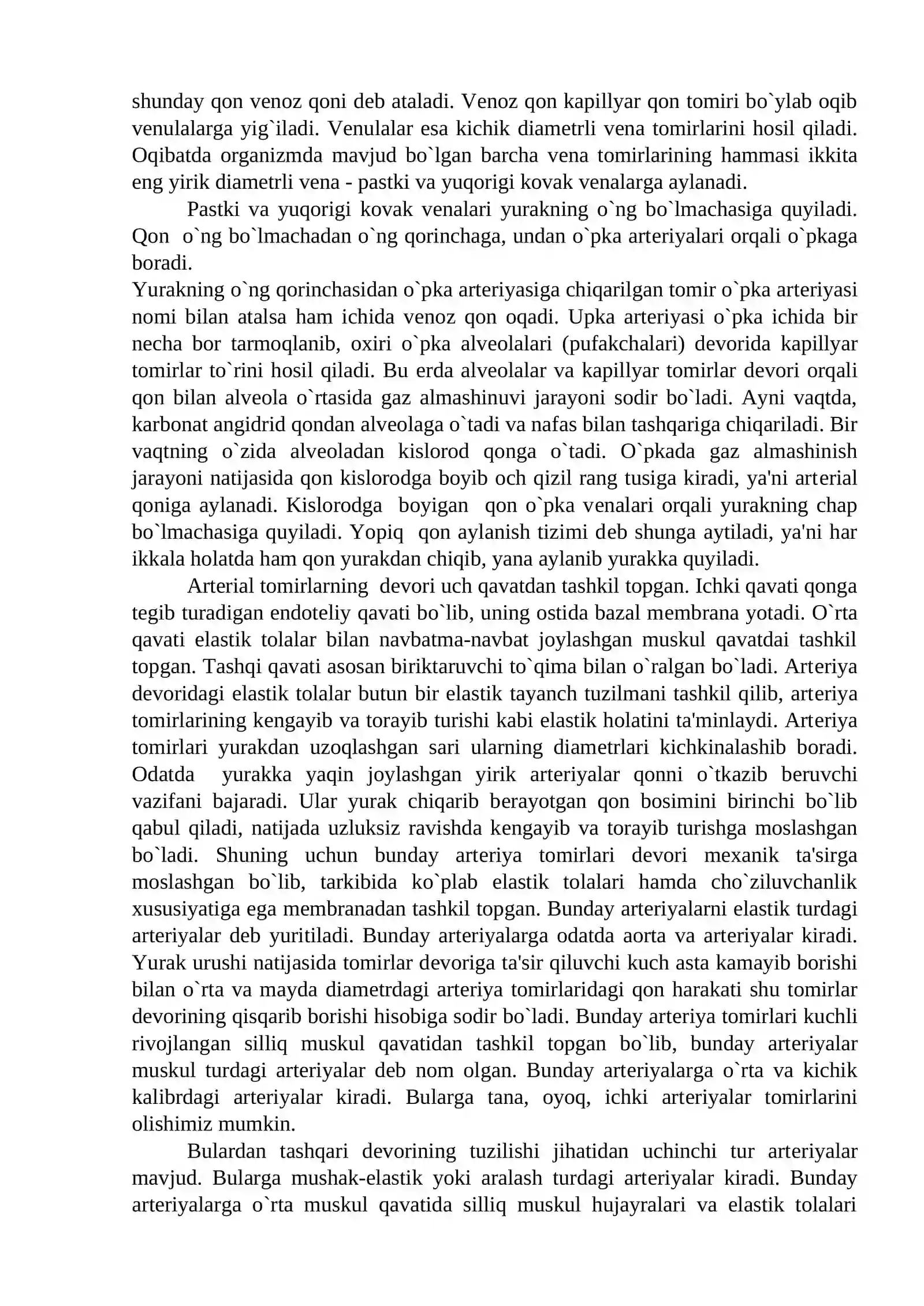 Tomirlar tizimi 3