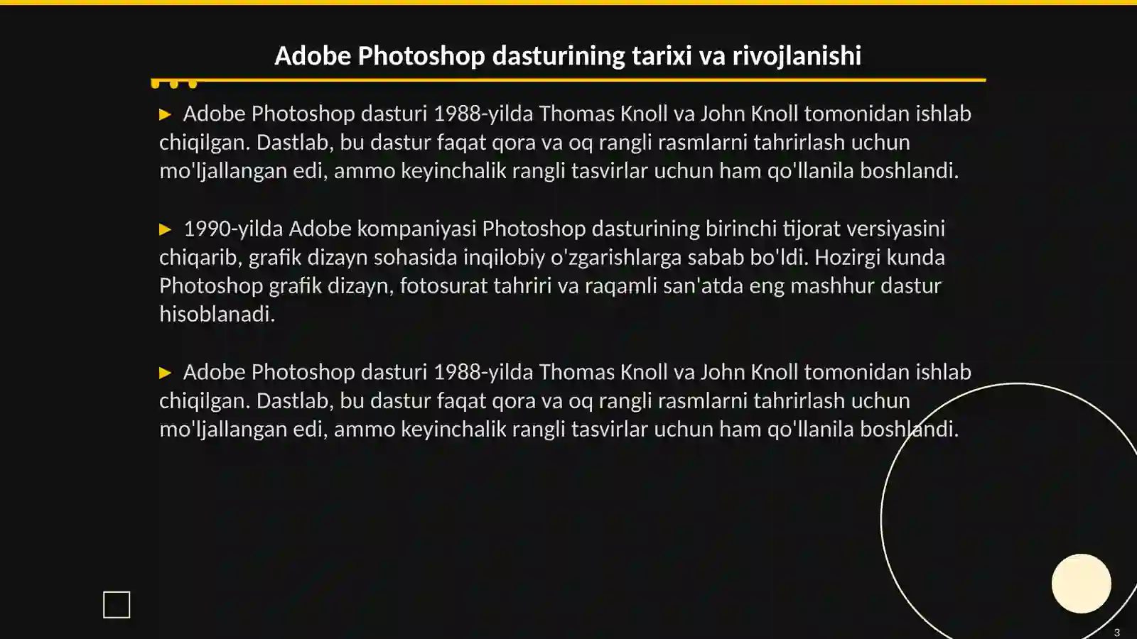 Adobe Photoshop dasturi va ishlash prinsipi 3