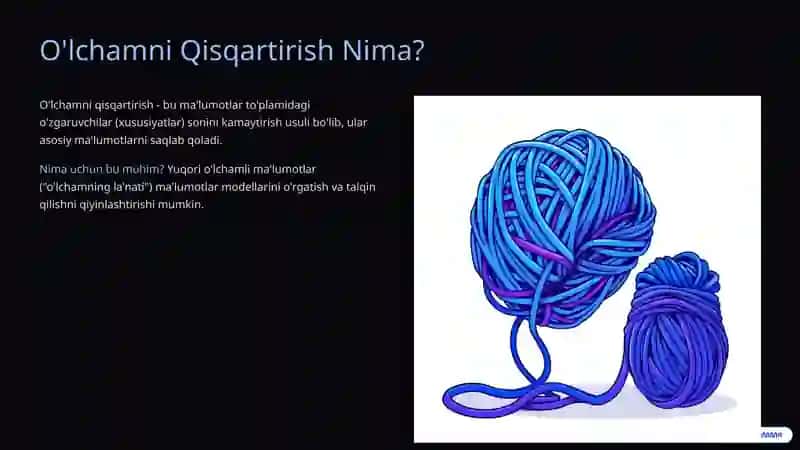 O'lchamni Qisqartirish 3