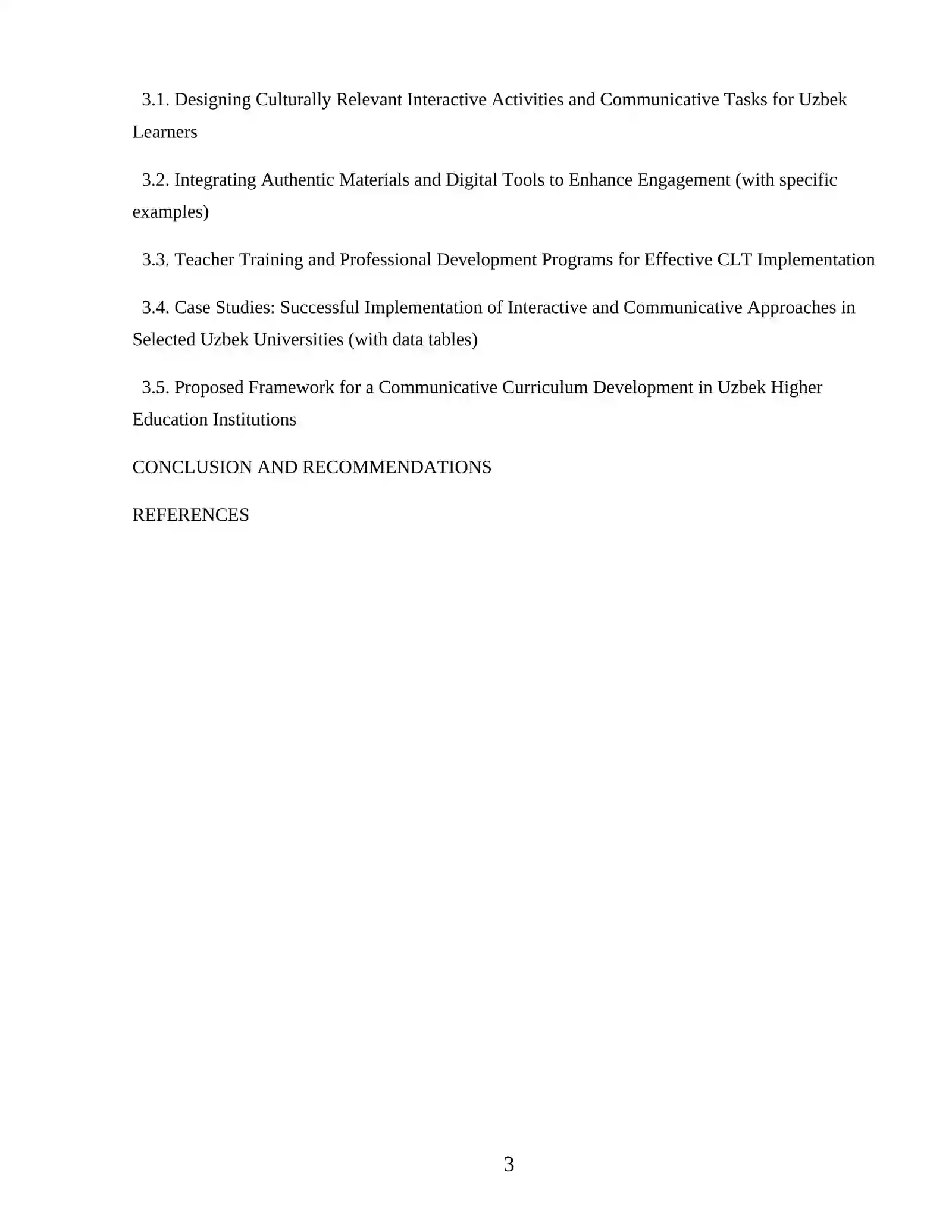 Interactive and communicative approaches to teaching foreign languages 3