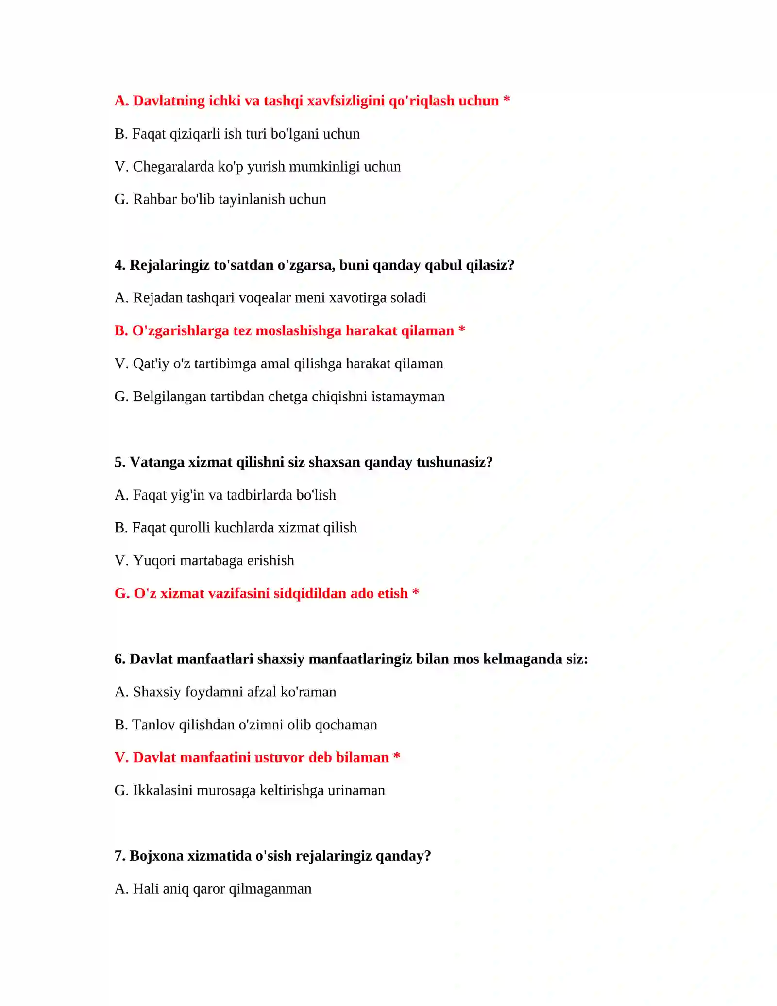 MANTIQIY TESTLAR: TO'LIQ TESTLAR VA JAVOBLAR TO'PLAMI 3