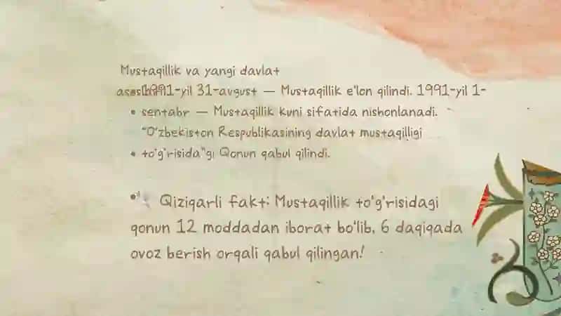 O'zbekiston milliy davlat boshqaruv tizimining shakllanishi. Parlament va saylov, tizimi undagi islohotlar. 3