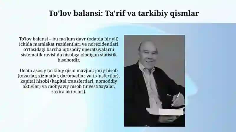 To'lov balansi va uning tahlili 3