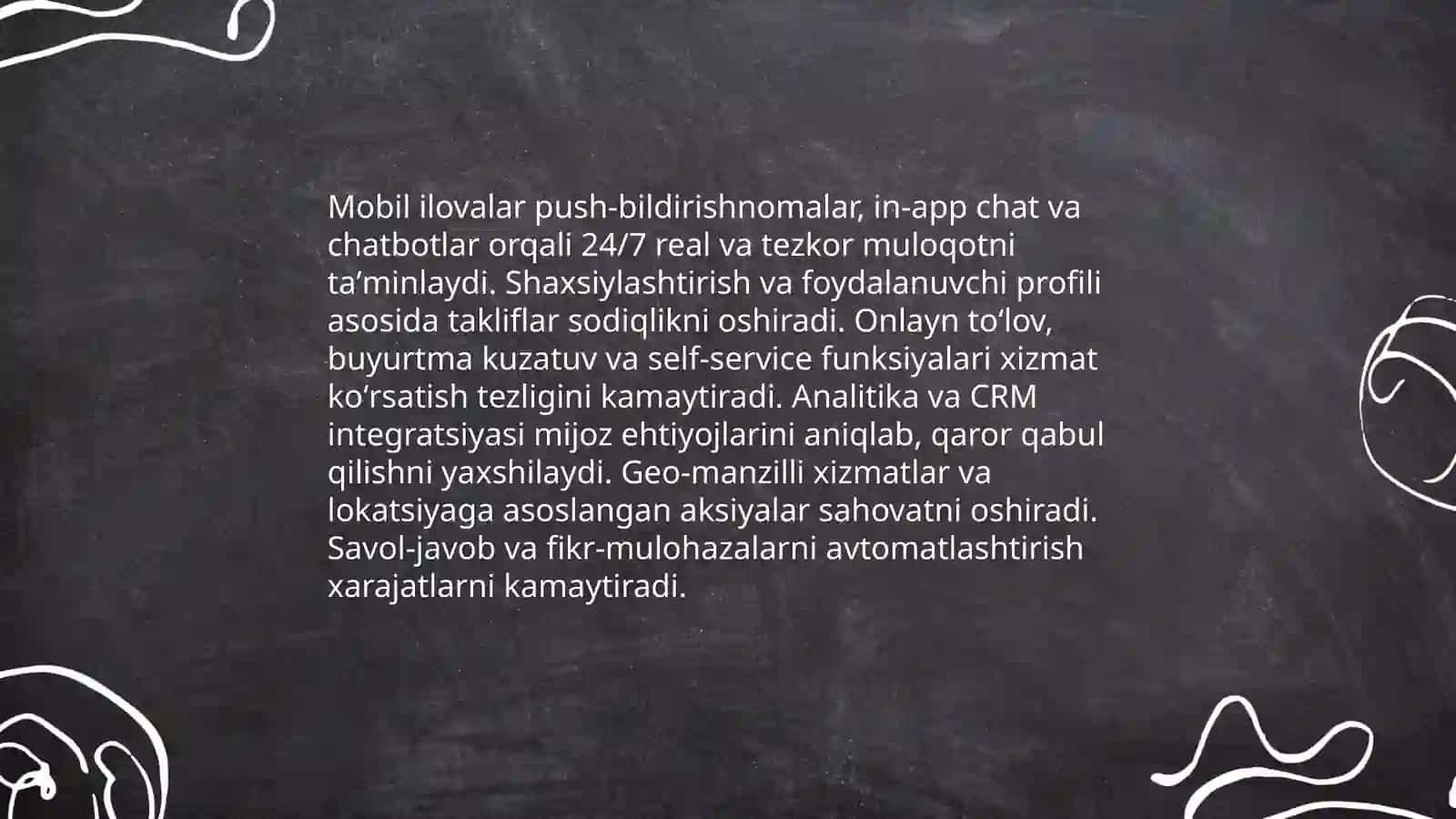 Biznes va tadbirkorlikni rivojlantirishda mobil ilovalarning ahamiyati 3