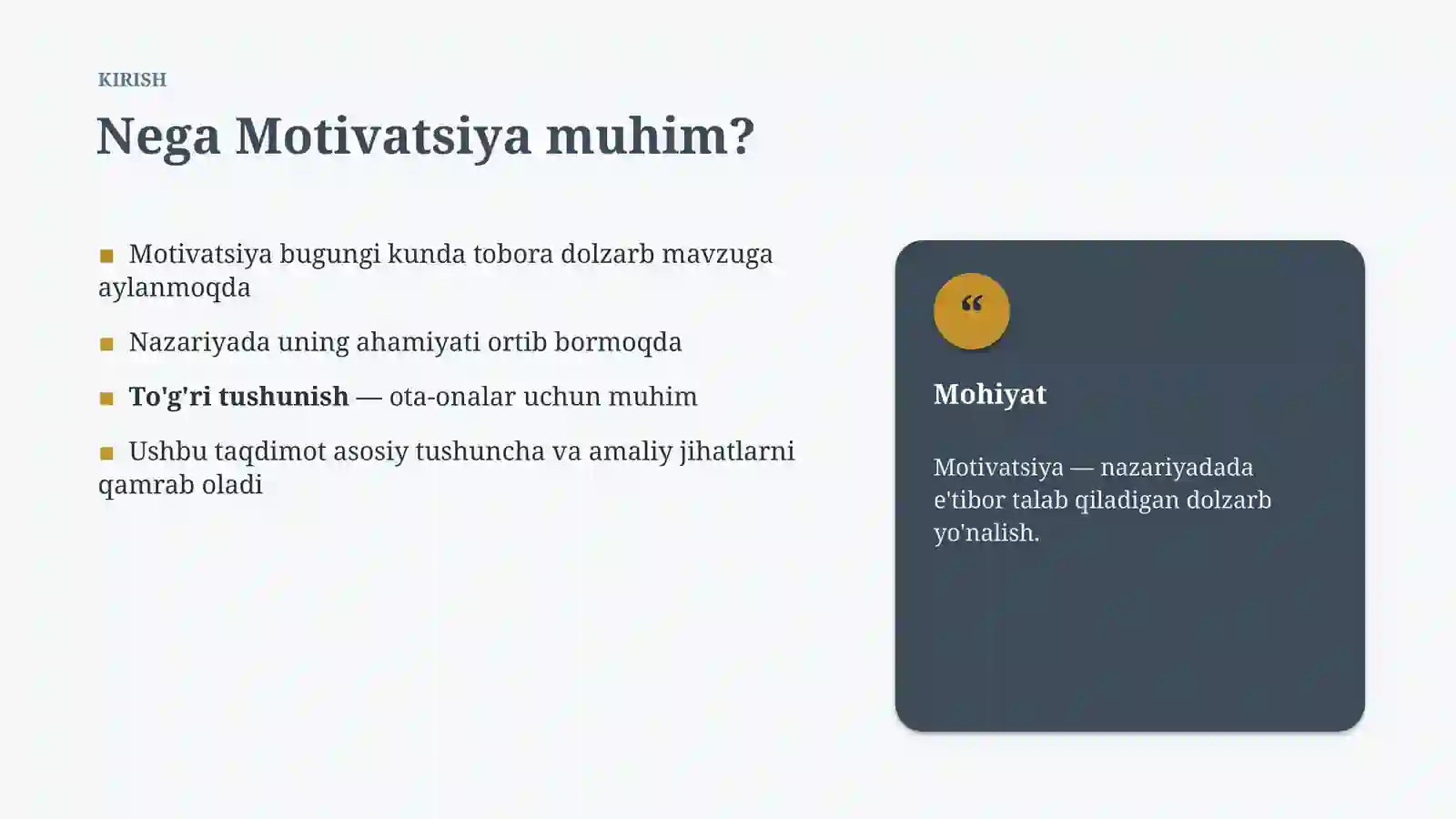Motivatsiya 3