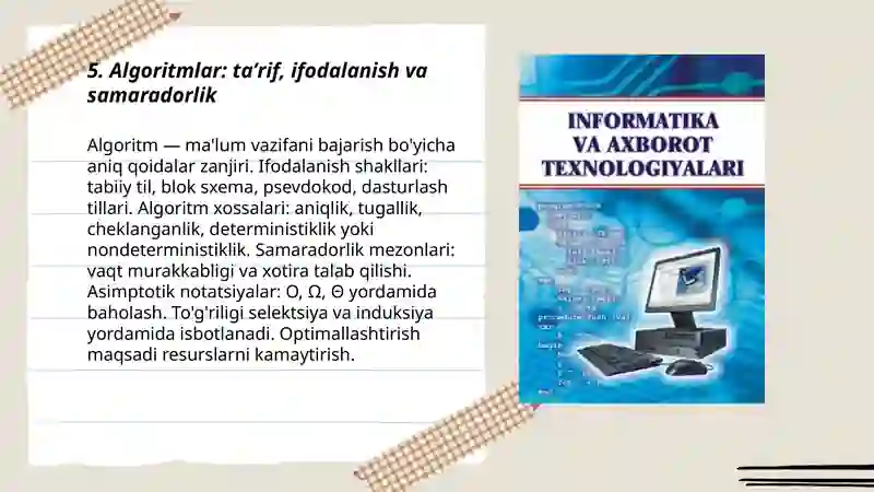 Informatikaning nazariy asoslari 3