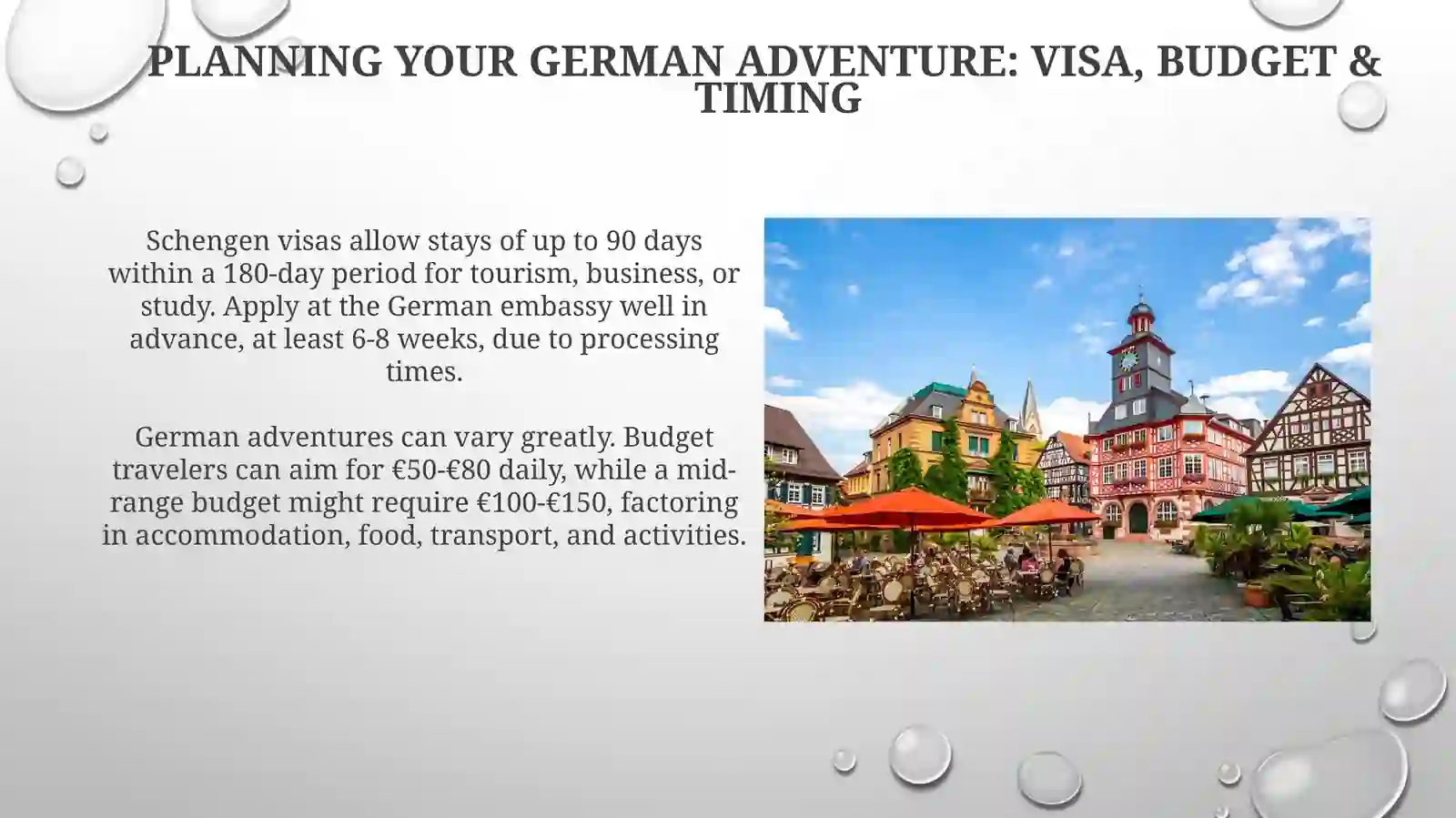 Travelling to Germany 3