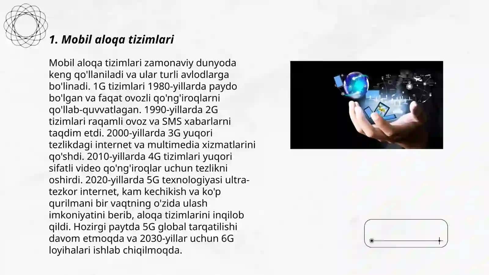 Mobil aloqa tizimlari 3