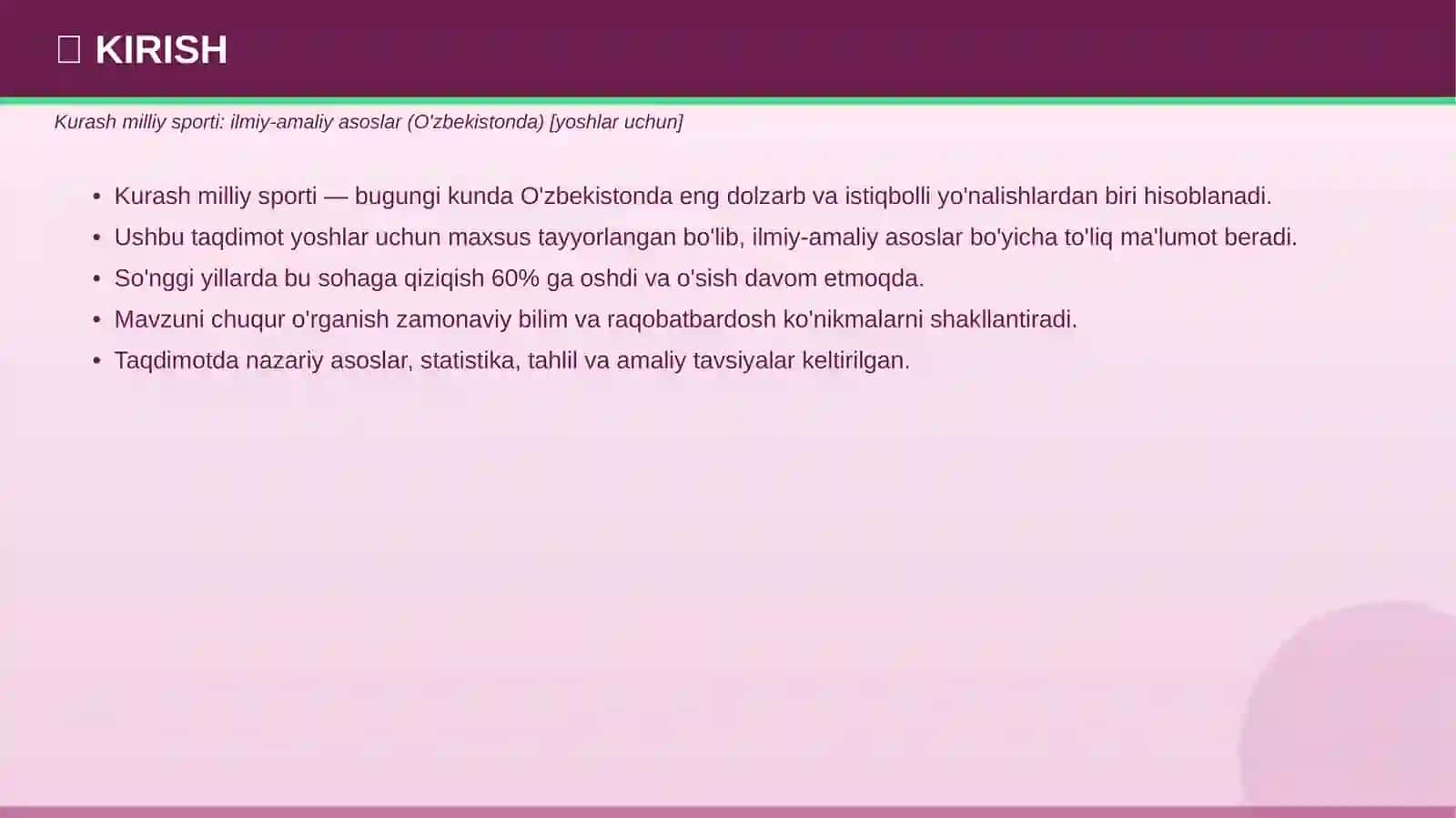 Kurash milliy sporti: ilmiy-amaliy asoslar 3
