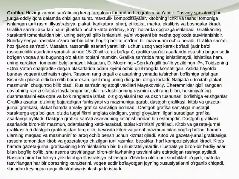 Tasviriy san’at tarixi 3
