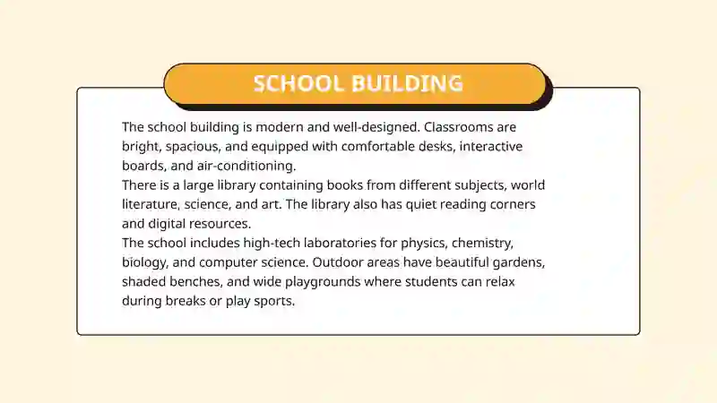My dream school 3
