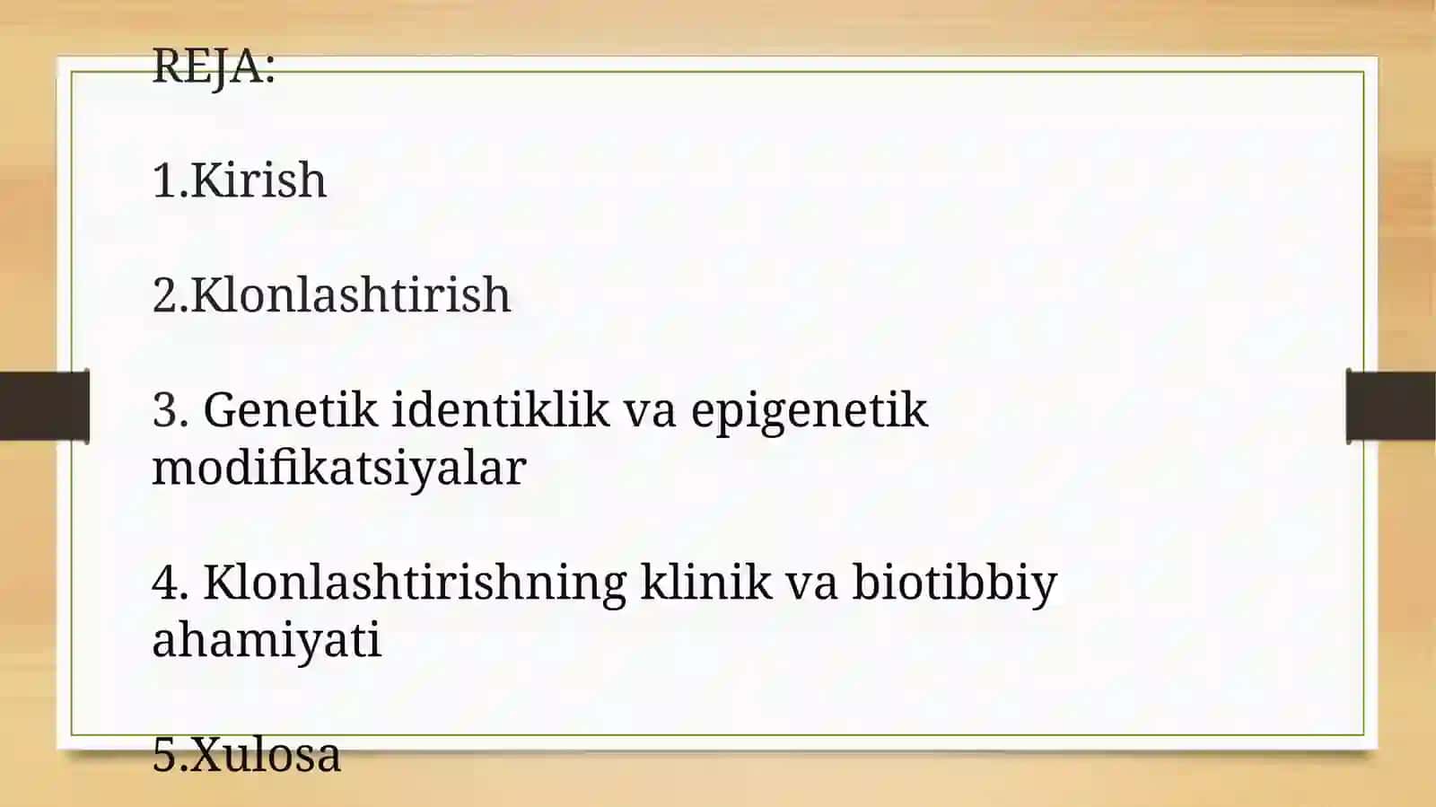 Klonlar, klonlashtirish va ularning klinik ahamiyati 3