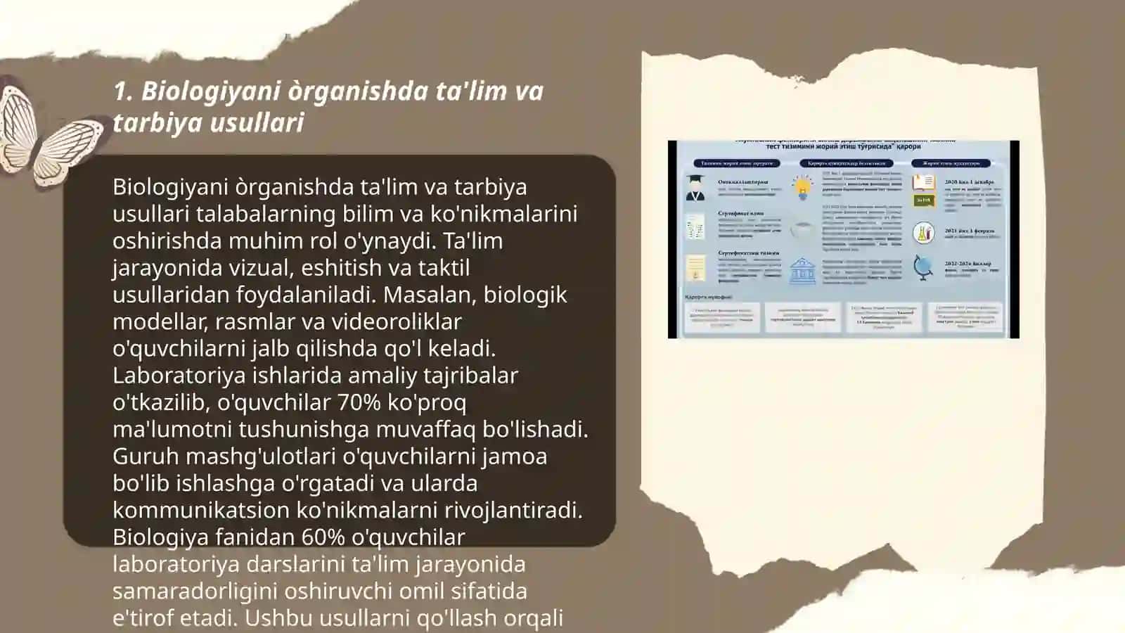 Biologiyani oqitishda ta'lim va tarbiyaning òrni 3