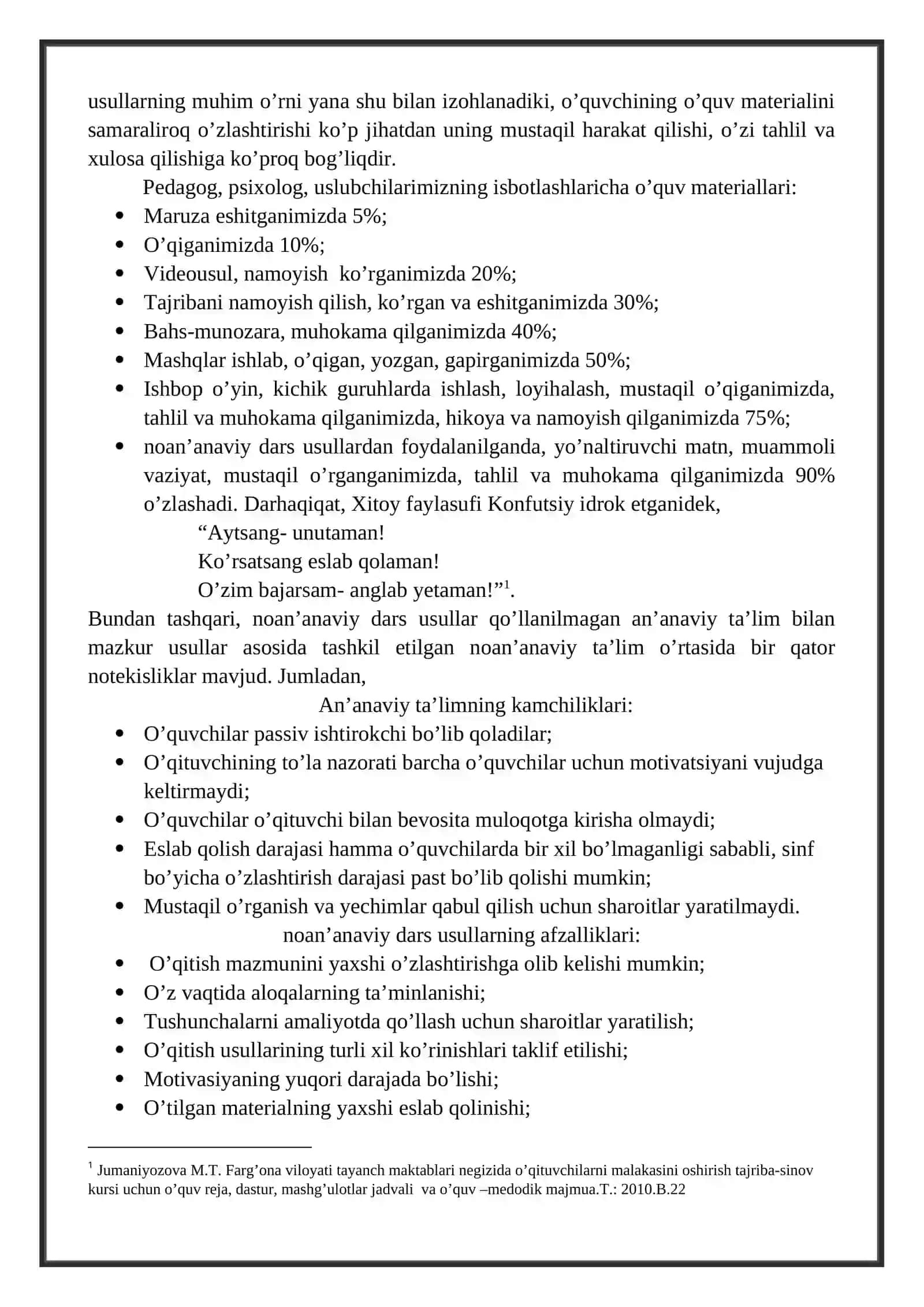 O’QUVCHILARGA TA’LIM BERISHDA NOAN’ANAVIY USULLARDAN FOYDALANISH 3