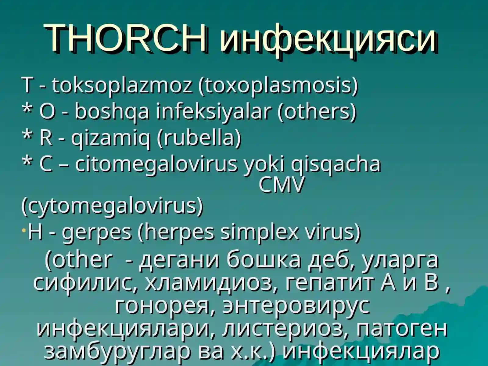 ХОМИЛА ИЧИ ИНФЕКЦИЯЛАРИ 3