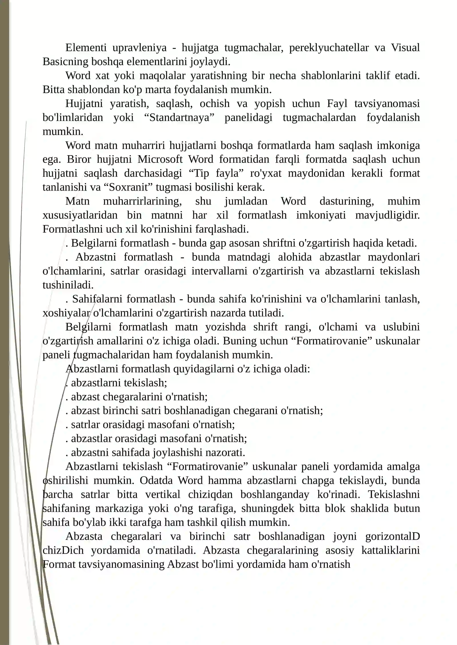 Microsoft Word 3