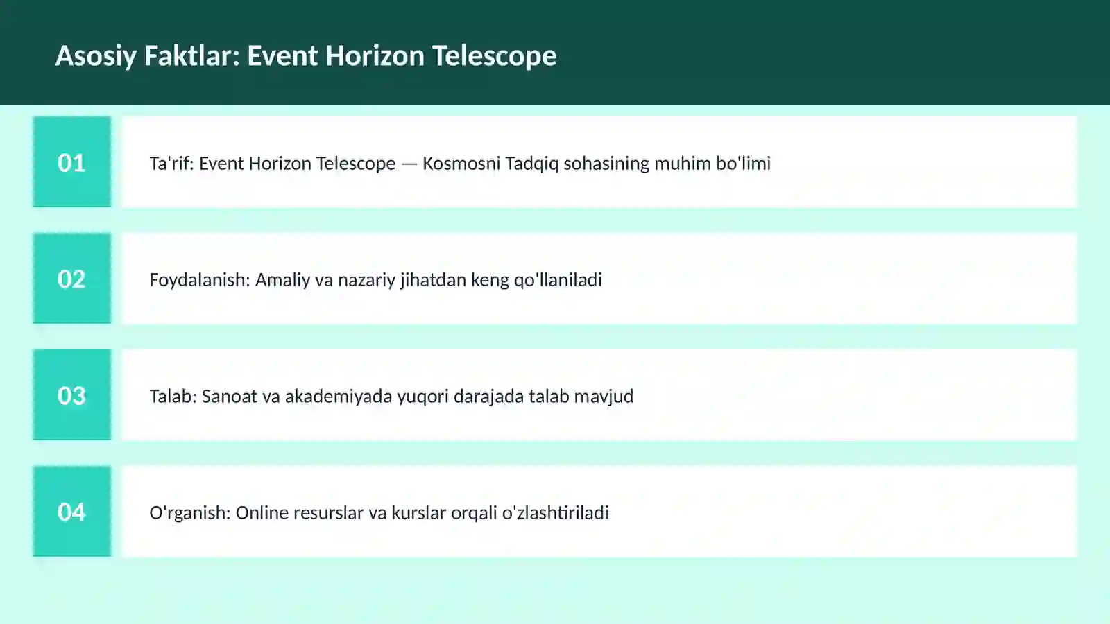 Event Horizon Telescope 3