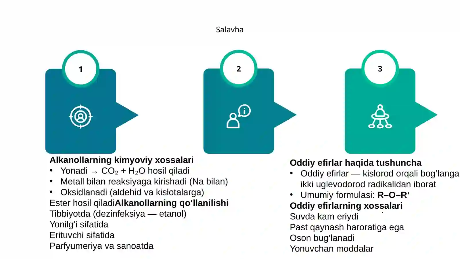 Alkanollar va oddiy efirlar 3