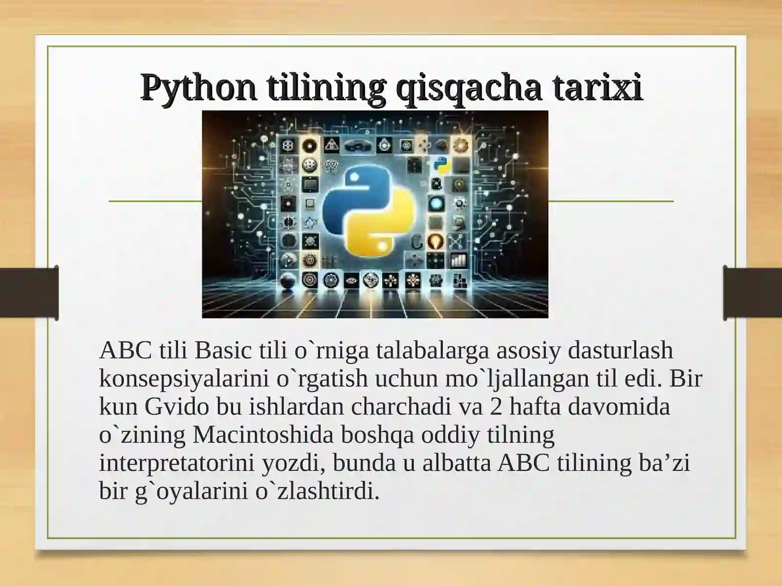 Python ma'ruza matni 3