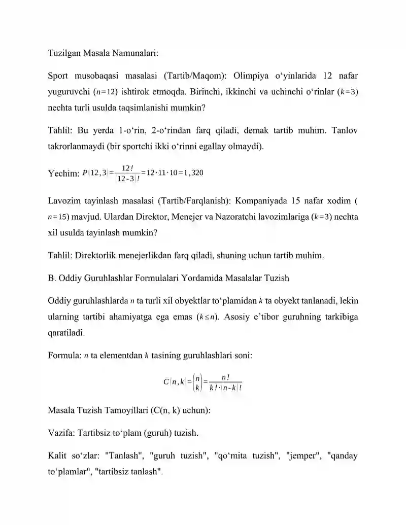 Kombinatorika 3