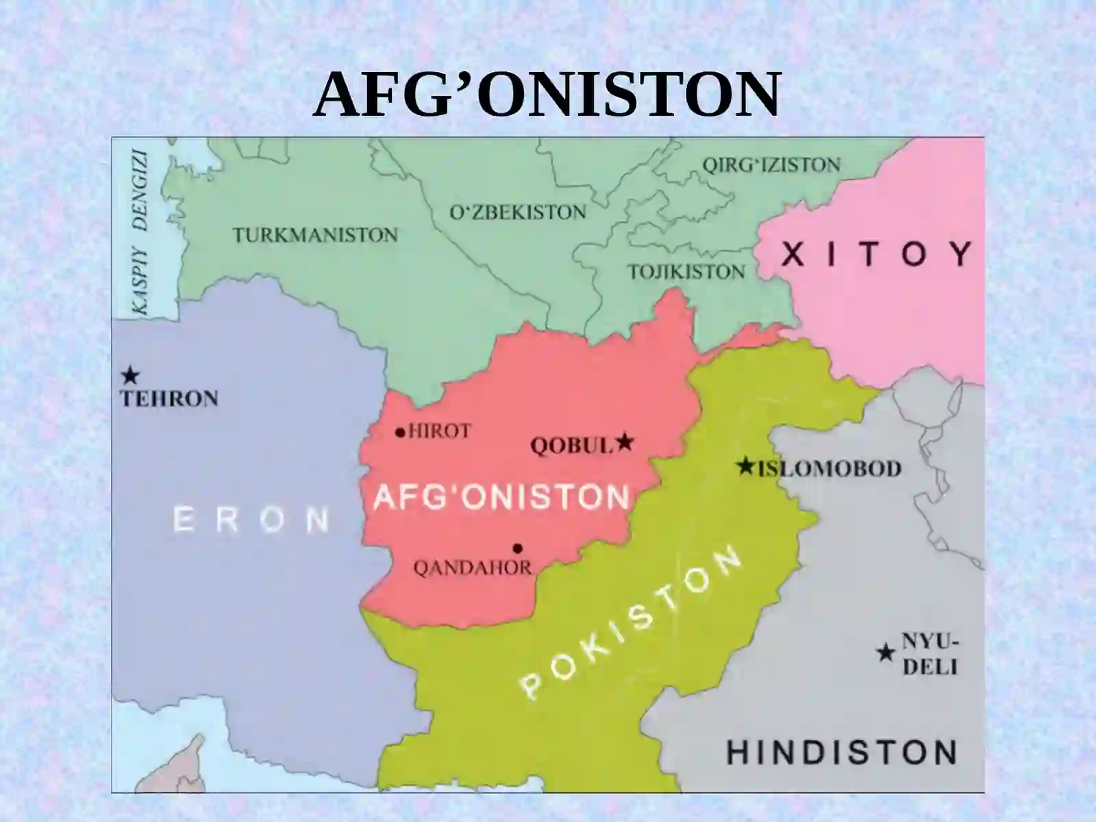 1946-1991-yillarda Turkiya, Eron va Afg’oniston 3