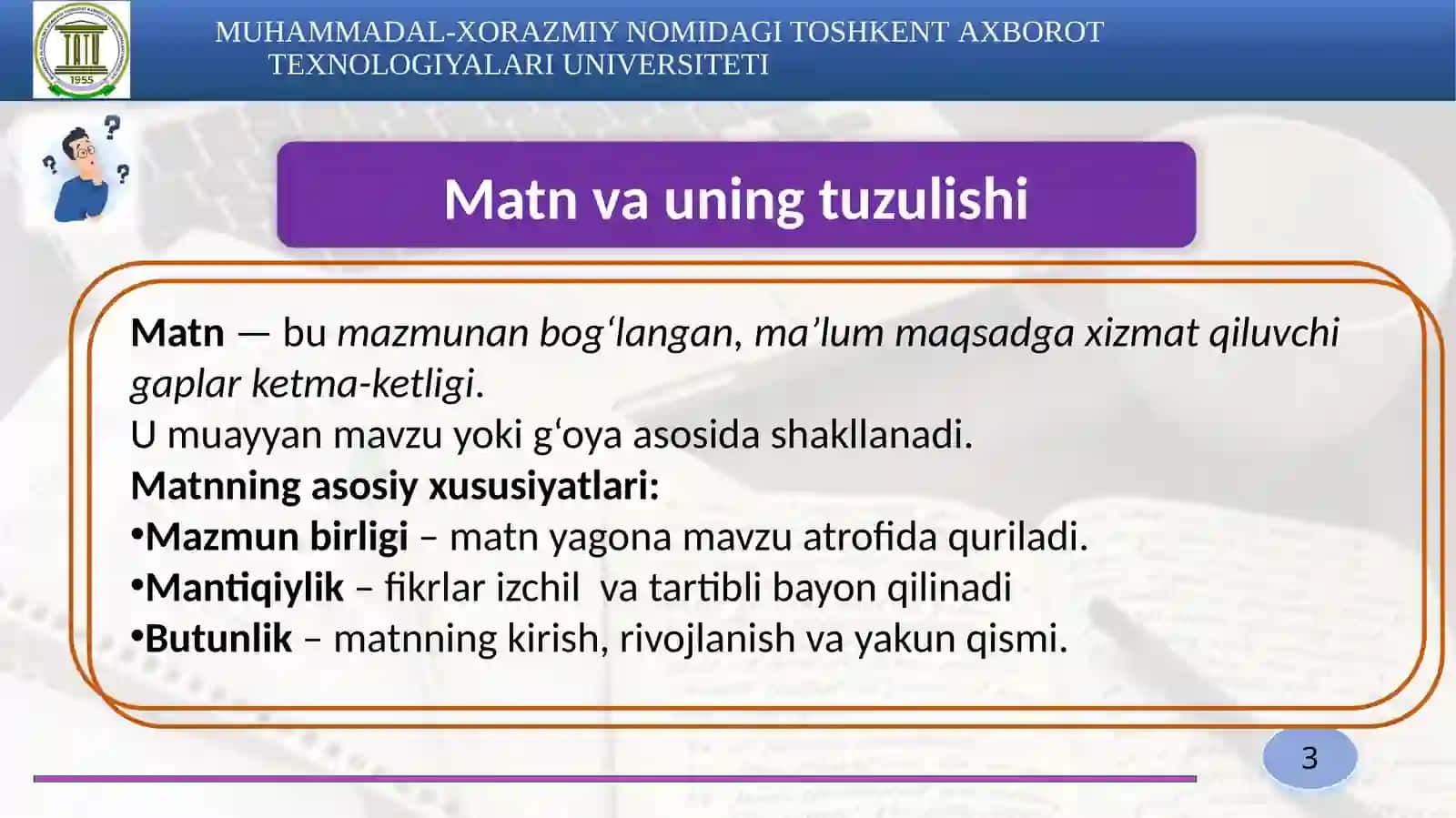 matnni manoviy qismlarga bolish prizintatsiya 3