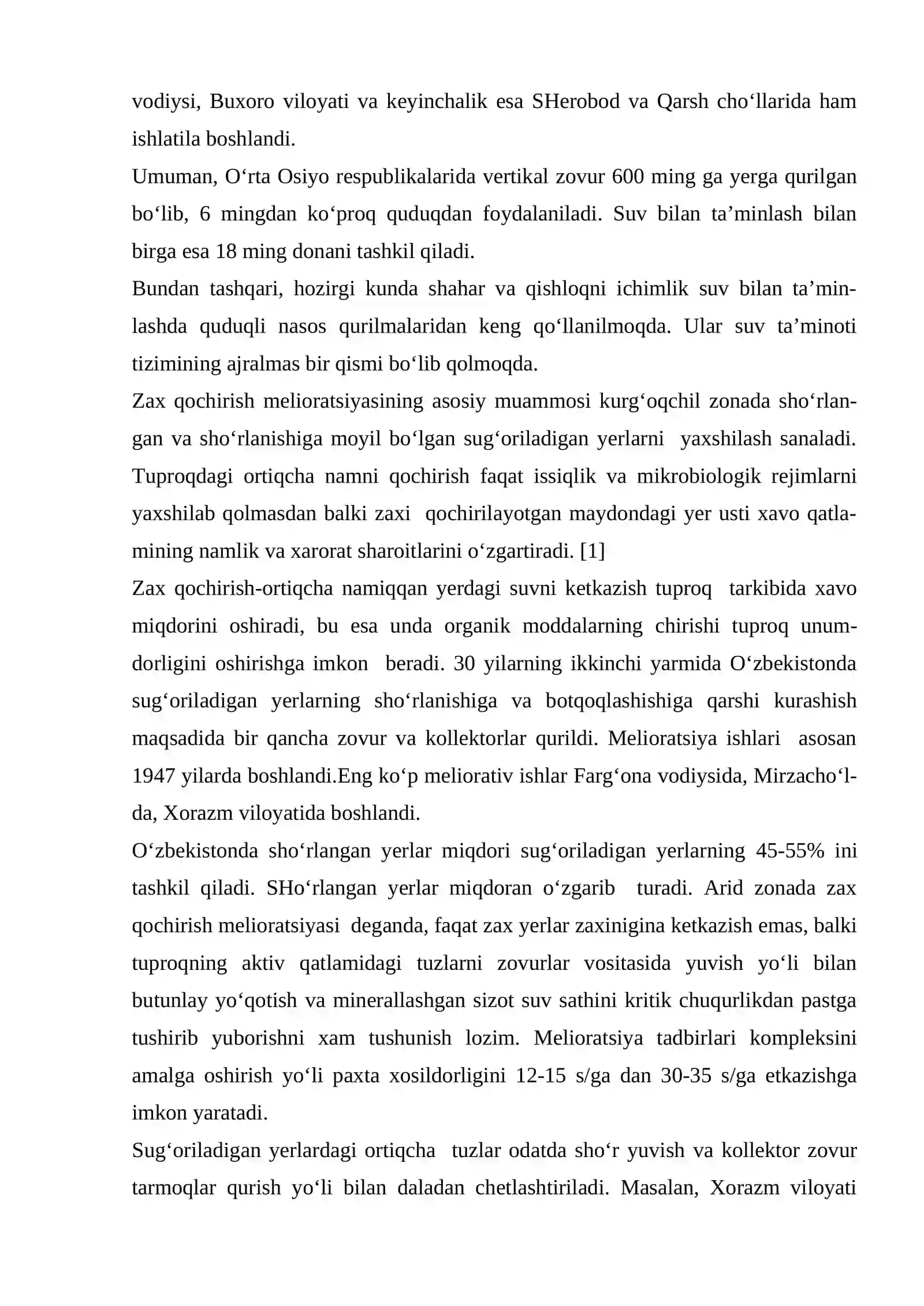 Quduqli nasos qurilmalari suv chiqarishda 3