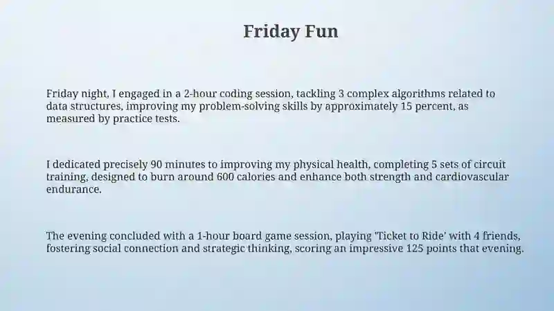 Taqdimot "My Weekend" 3