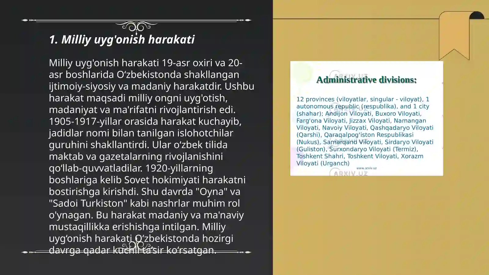 Milliy uyg'onish harakati 3