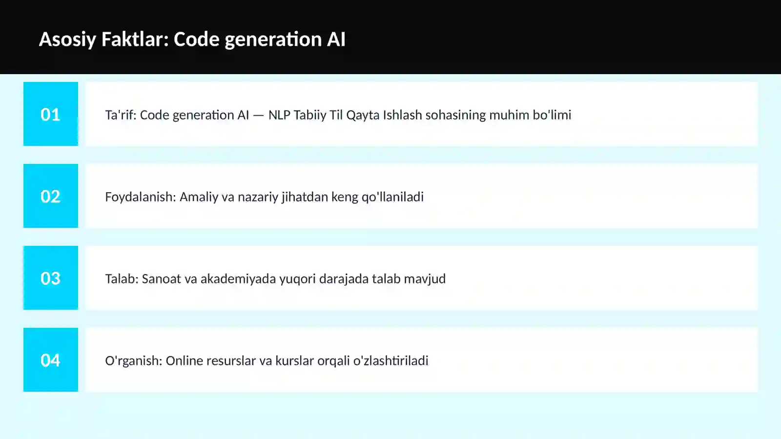 Code generation AI 3
