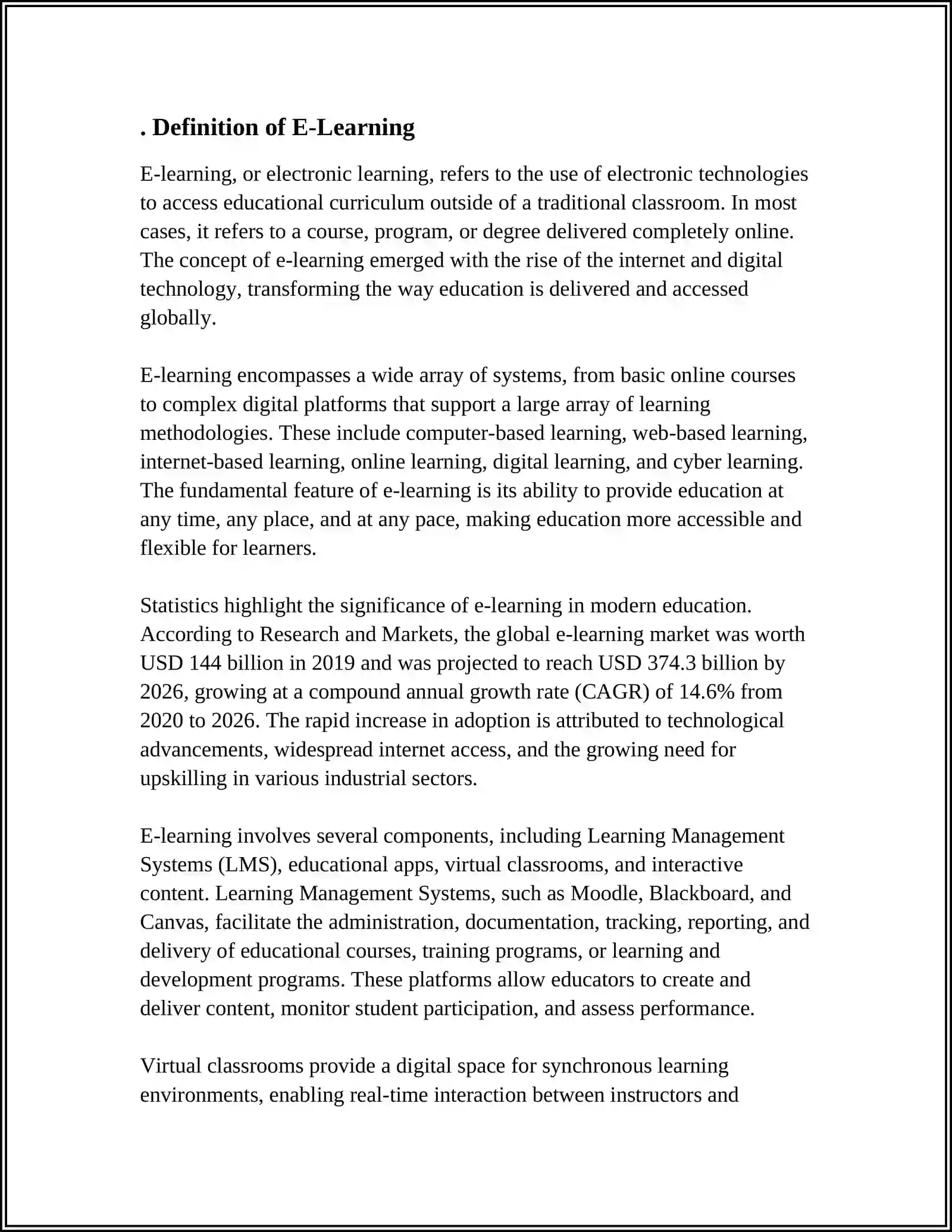 BASICS OF E-LEARNING 3