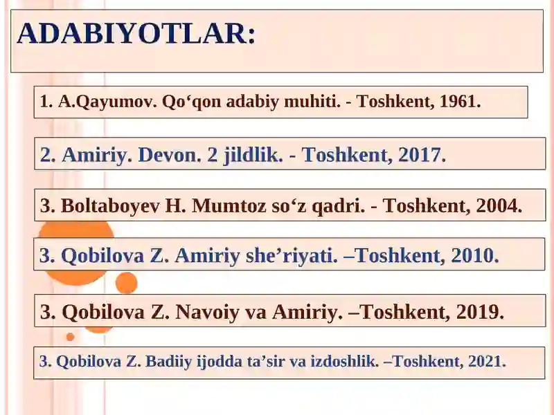 Amiriyning hayoti va ijodi 3