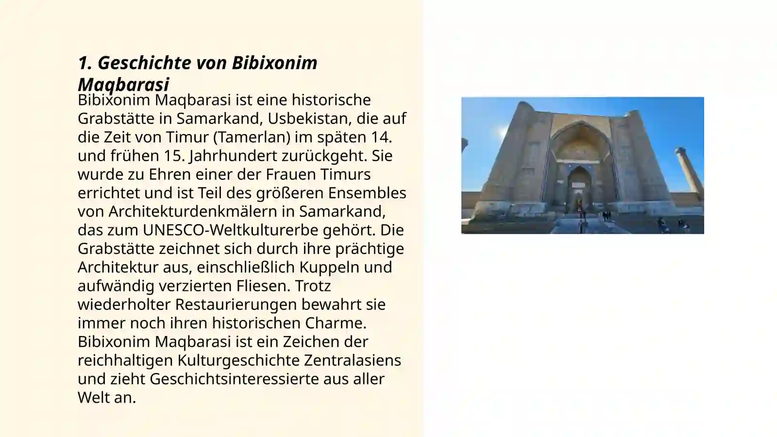 Bibixonim Maqbarasi 3