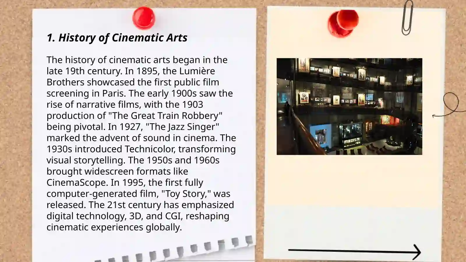 museums Cinemac and Theatres 3