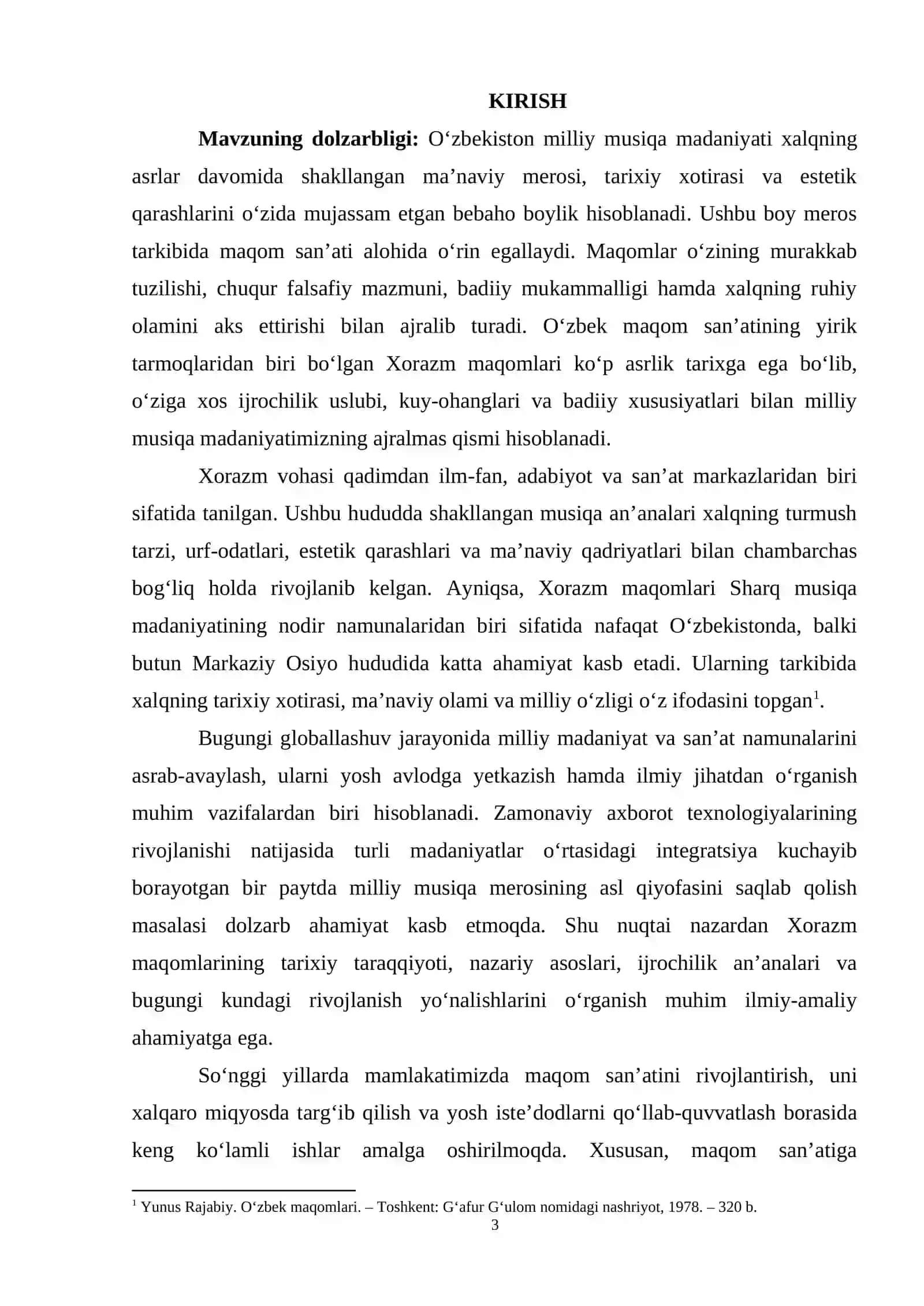 XORAZM MAQOMLARI 3