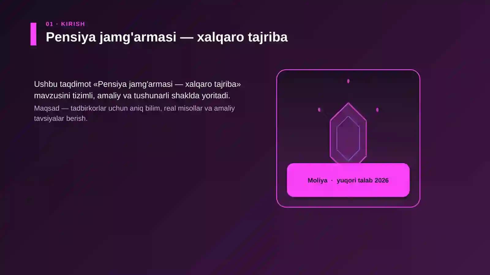 Pensiya jamg'armasi — xalqaro tajriba 3