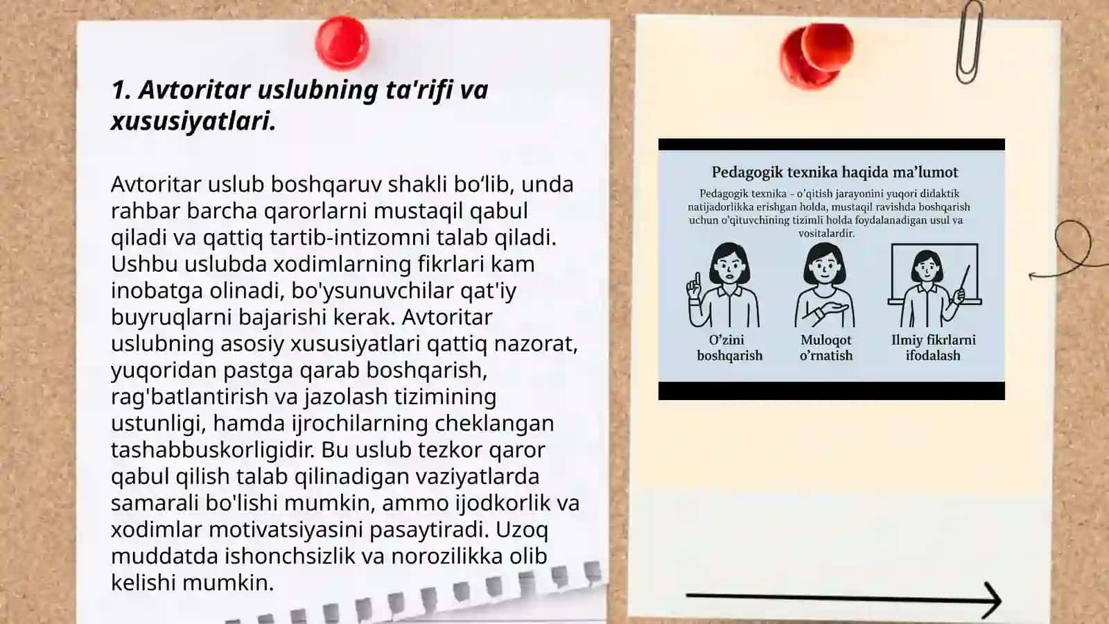 Pedagogik texnika xususiyatlari 3