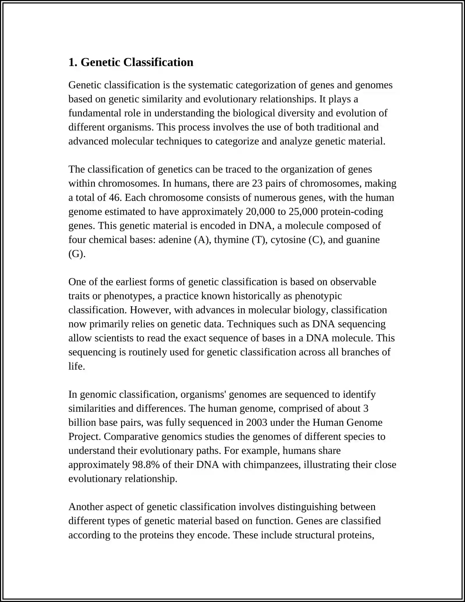 Genetic Classification of Languages 3