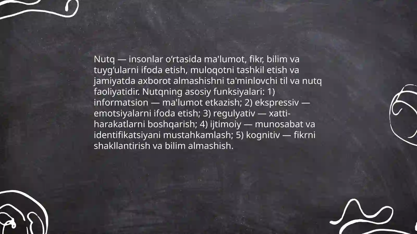 Nutq va muloqot 3