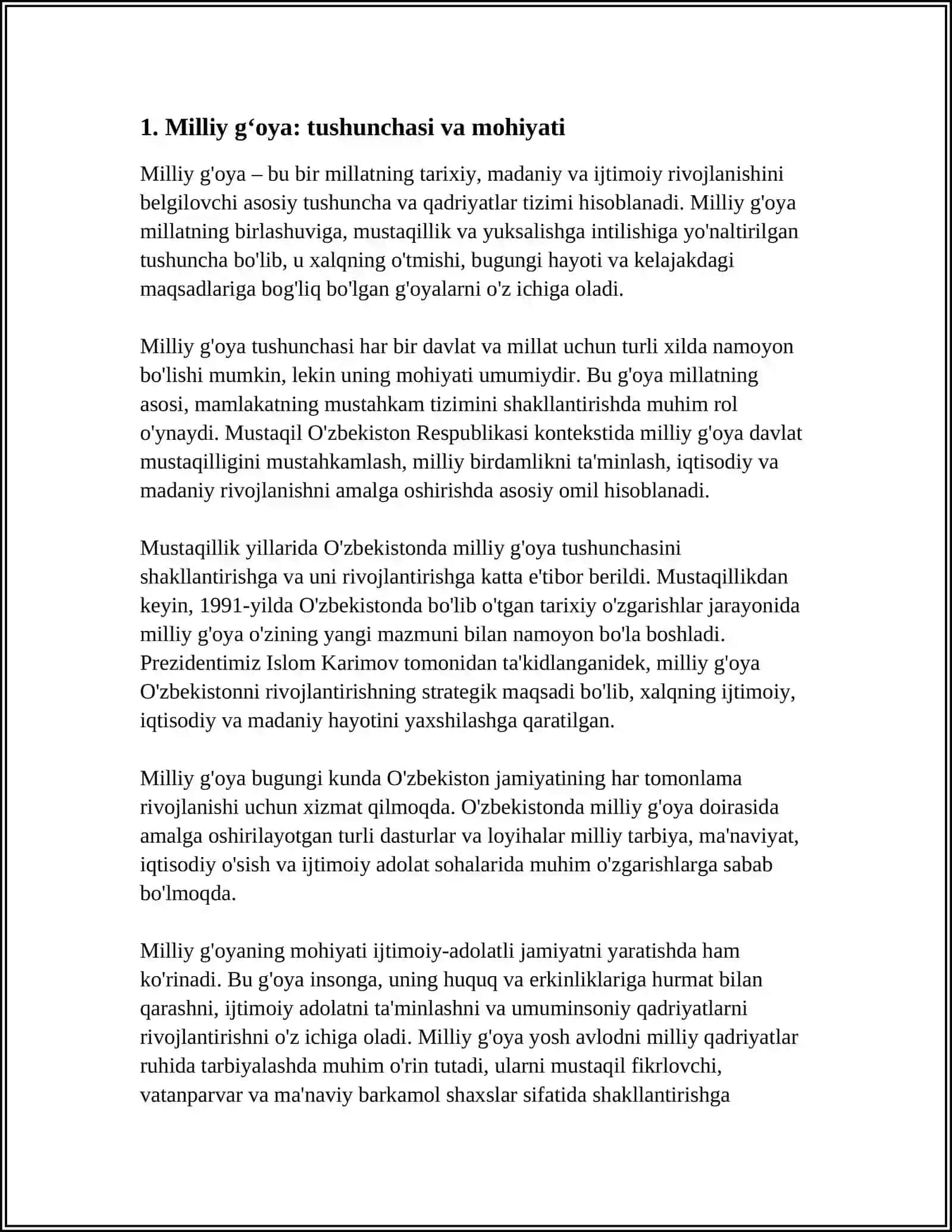 MILLIY GʻOYADA SIYOSIY INSTITUTLAR VA MAFKURALAR XILMA-XILLIGI TAMOYILI 3