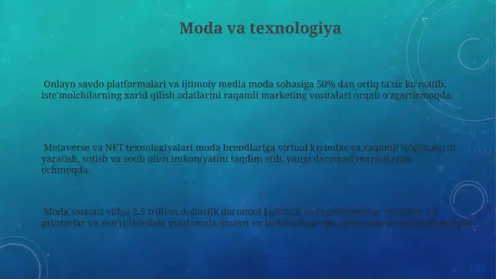 Modda va uning xossalari 3
