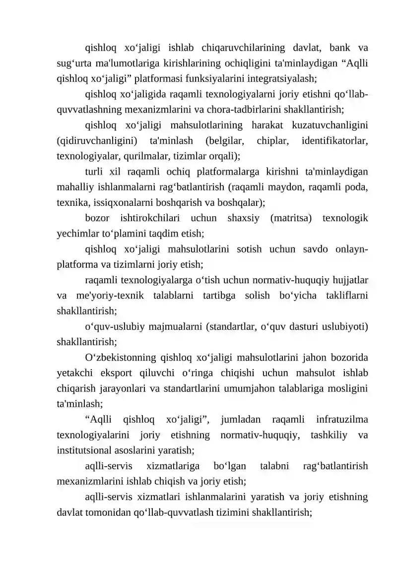 "Aqlli qishloq xo‘jaligi" texnologiyalari 3
