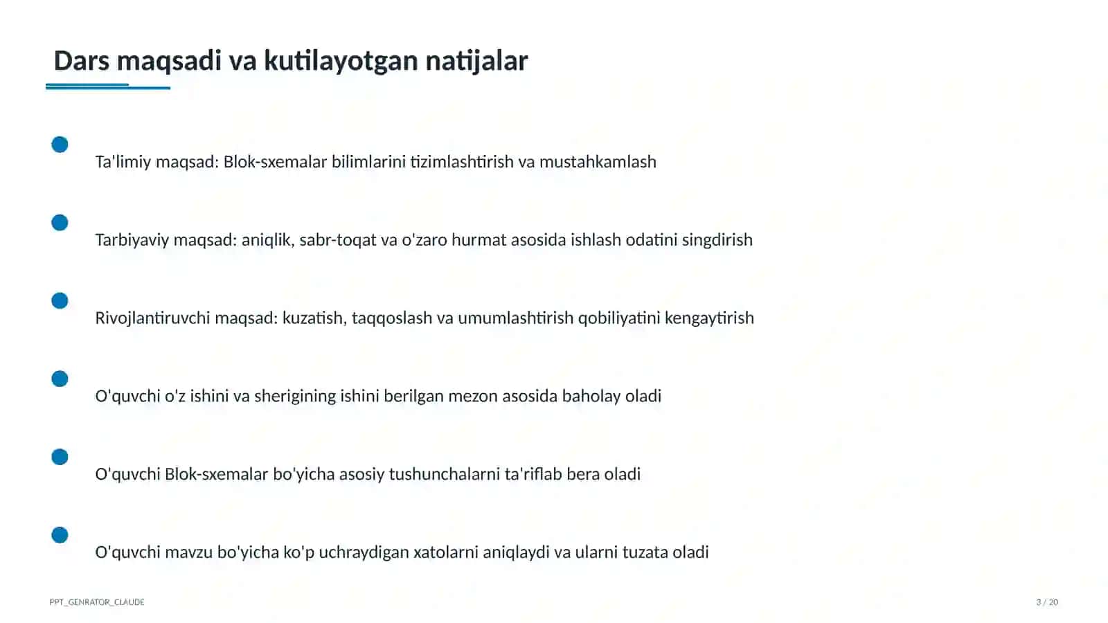 Blok-sxemalar (8-sinf) 3