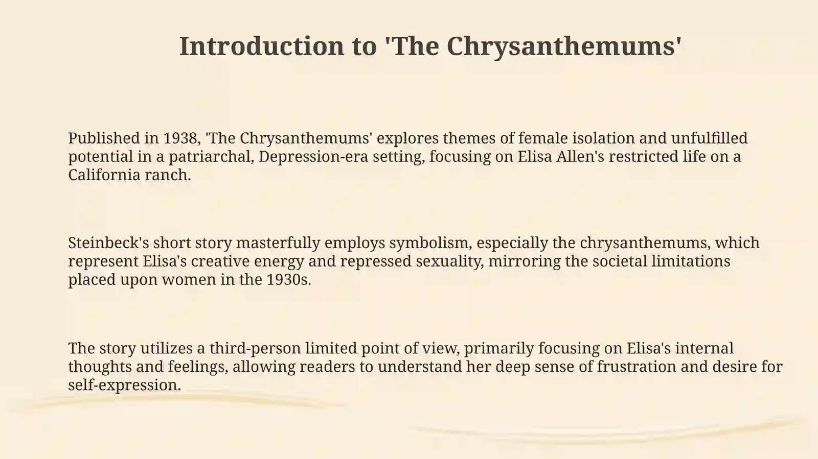 Literary text analysis 3